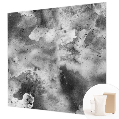 Large wall mural wallpaper Gray clouds