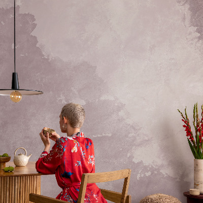 Modern wall mural Purple abstraction