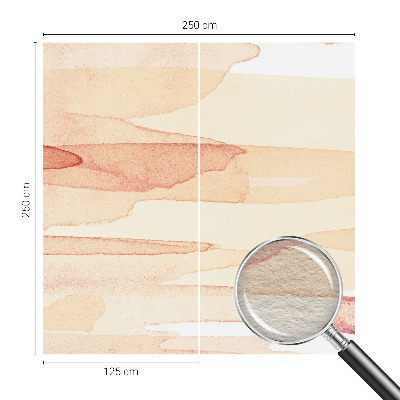 High quality photo wallpaper with a pastel brushstroke design