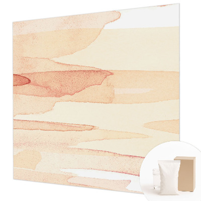 High quality photo wallpaper with a pastel brushstroke design