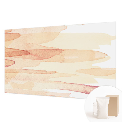 High quality photo wallpaper with a pastel brushstroke design