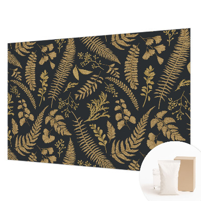 Non-woven wall mural Botanical leaves