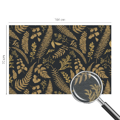 Non-woven wall mural Botanical leaves