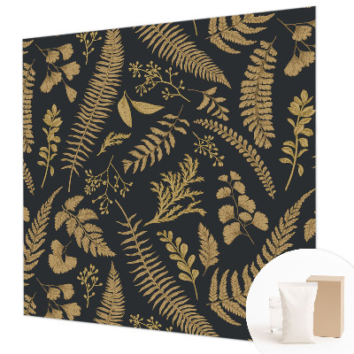 Non-woven wall mural Botanical leaves