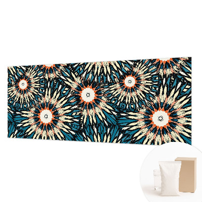 Photo wall mural with a floral motif titled 