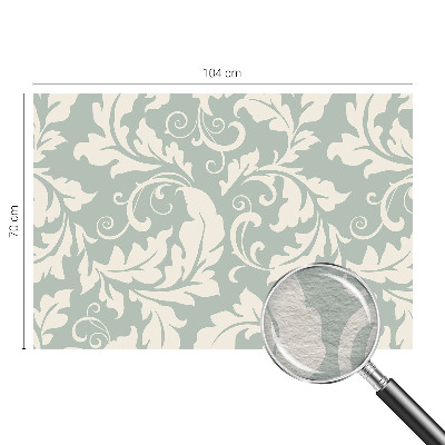 Photo wallpaper Decorative leaves