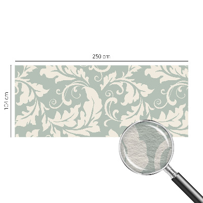 Photo wallpaper Decorative leaves