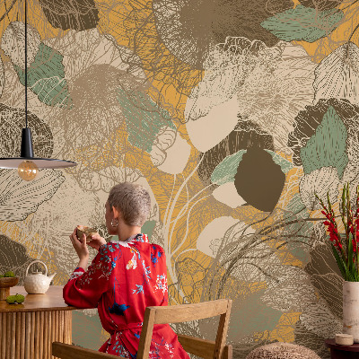 Wall mural for bedroom Plant beauty