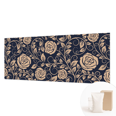 Bedroom wall mural wallpaper Romantic flowers