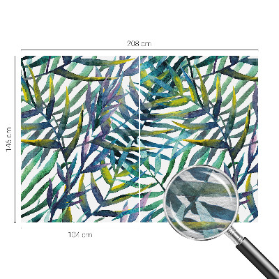 Wallpaper mural for living room Exotic vegetation