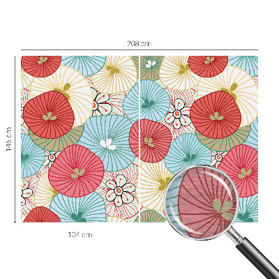 Large wallpaper mural Floral pattern