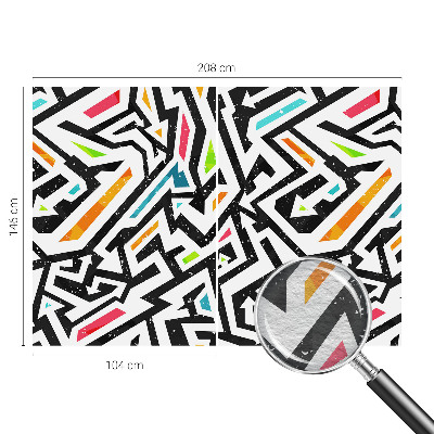 High quality wall mural wallpaper Abstract mosaic