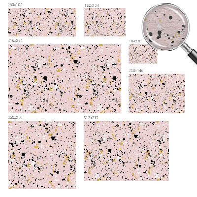 Premium photo wallpaper with an artistic spotted pattern