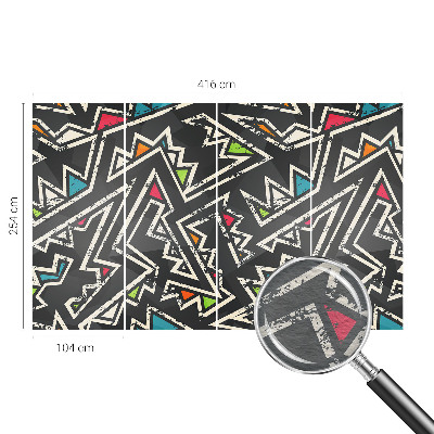Non-woven wall mural Energetic Geometry
