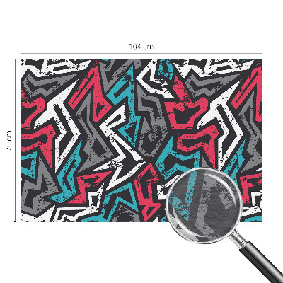 Decorative wall mural for living room Abstract mosaic