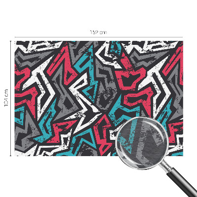 Decorative wall mural for living room Abstract mosaic