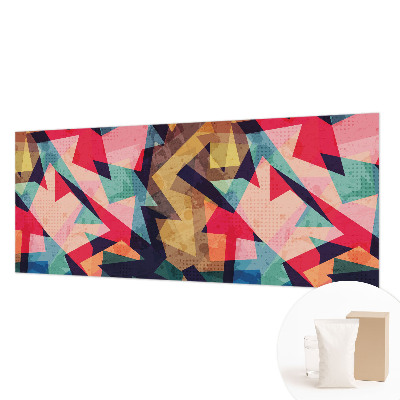 Wall mural with a colorful pattern