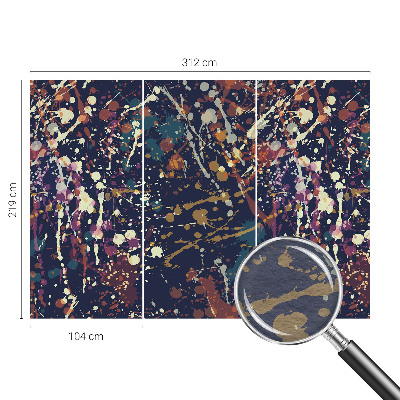 Non-woven photo wallpaper Colorful abstraction