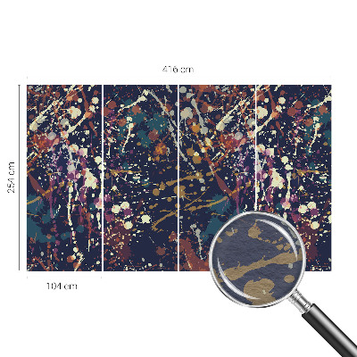 Non-woven photo wallpaper Colorful abstraction