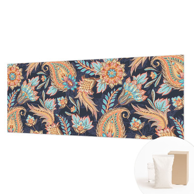 Wallpaper mural with a floral pattern