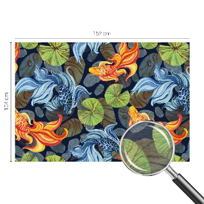 Photo wallpaper Fish patterns