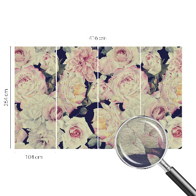 Large wall mural Flower bouquet