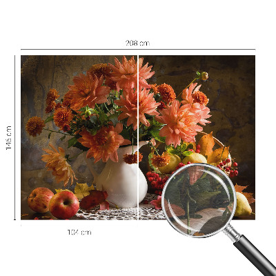 Large wallpaper mural Autumn composition