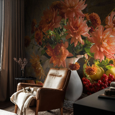 Large wallpaper mural Autumn composition