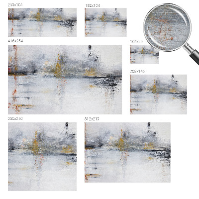 Custom size wall mural Harmonious abstraction