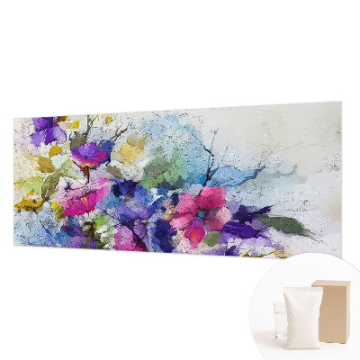 Modern wall mural Abstract flowers
