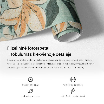 High quality photo wallpaper Floral abstract