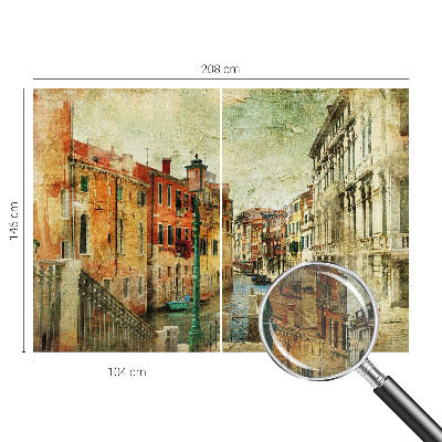 High quality wall mural wallpaper with an urban impression design
