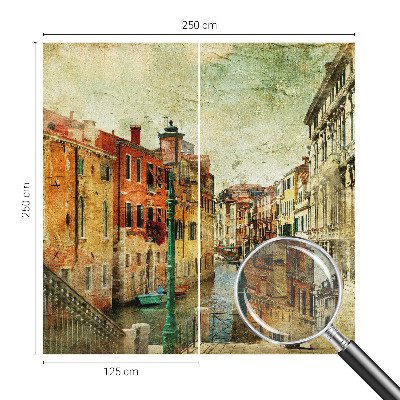 High quality wall mural wallpaper with an urban impression design