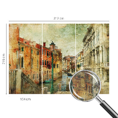 High quality wall mural wallpaper with an urban impression design