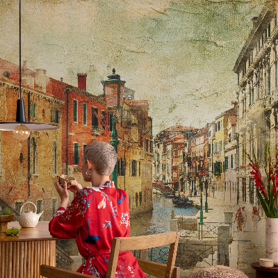 High quality wall mural wallpaper with an urban impression design