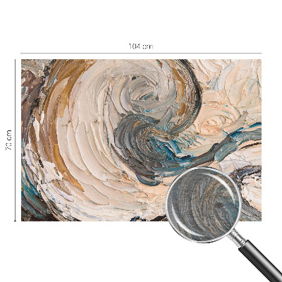 Premium photo wallpaper with colorful swirls