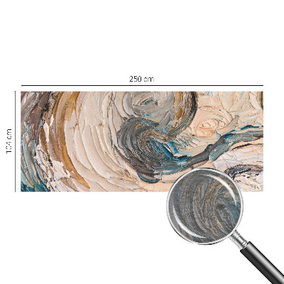 Premium photo wallpaper with colorful swirls