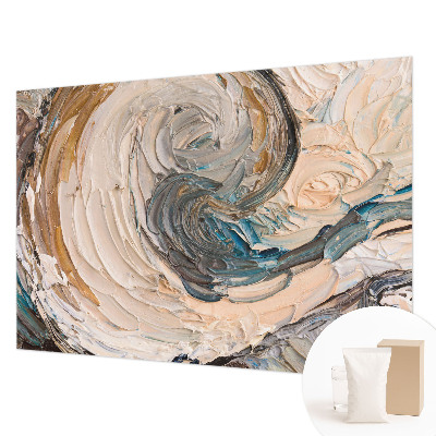 Premium photo wallpaper Colorful swirls
