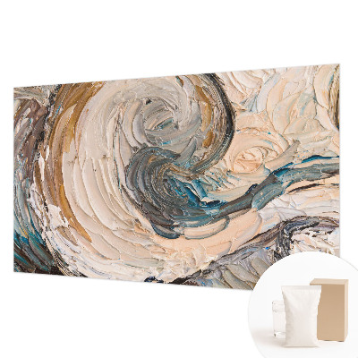 Premium photo wallpaper Colorful swirls