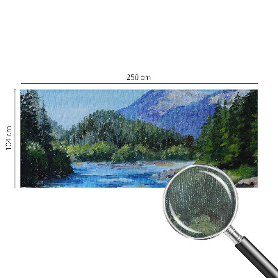 Large wall mural Mountain scenery