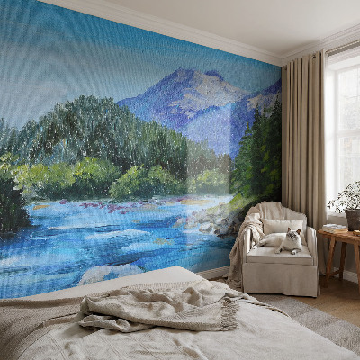 Large wall mural Mountain scenery