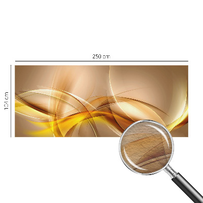 Premium wall mural for bedroom with a gentle linear pattern