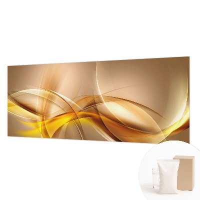 Premium wall mural for bedroom with a gentle linear pattern