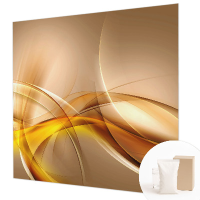 Premium wall mural for bedroom with a gentle linear pattern