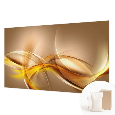 Premium wall mural for bedroom with a gentle linear pattern