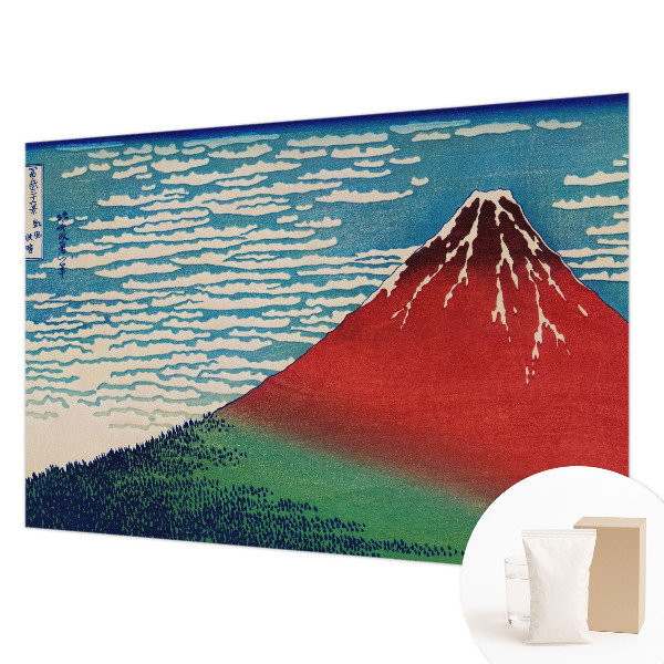 Photo wallpaper Red Mountain