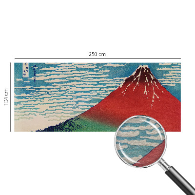 Photo wallpaper Red Mountain