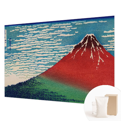 Photo wallpaper Red Mountain