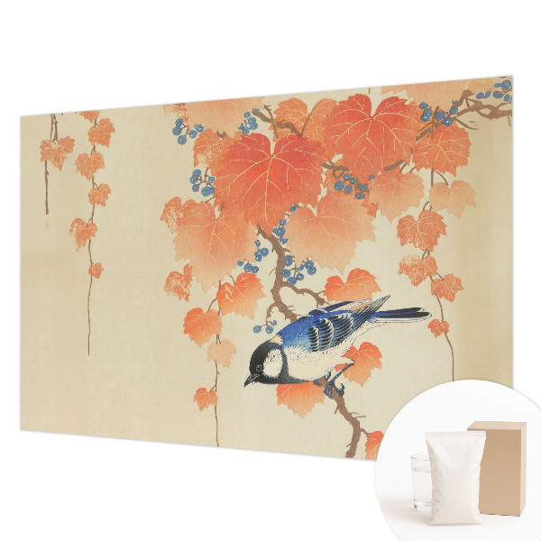 Photo wall mural with a wine harmony design