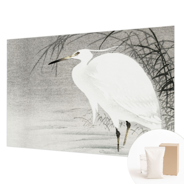 Wallpaper mural for living room featuring a water landscape